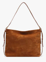 Schoudertas Moreen Sude Leder Nat et nin Bruin vintage MOREEN